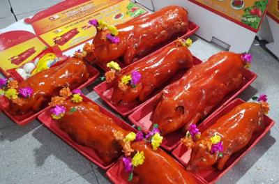 Heo sữa quay cúng cô hồn tháng 7 âm lịch