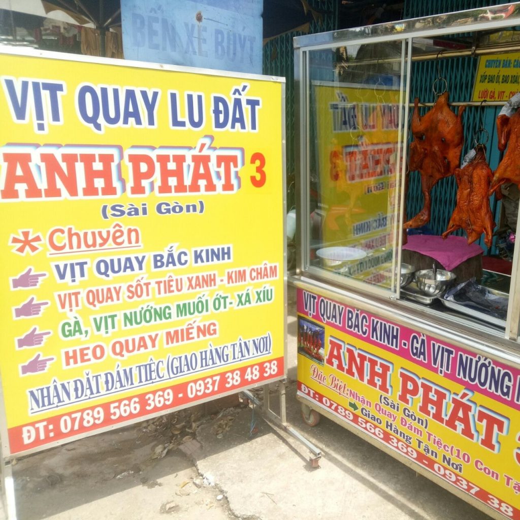 vịt quay Vĩnh Long